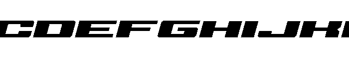Buckin' Bronc Spaced ExpanItal FONT