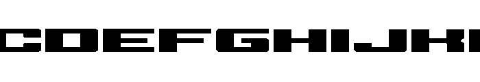 Buckin' Bronc Spaced Expanded FONT