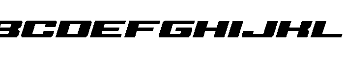 Buckin' Bronc Spaced SuperItal FONT