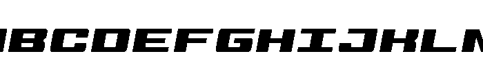 Buckin' Bronc Title CondItal Font UPPERCASE