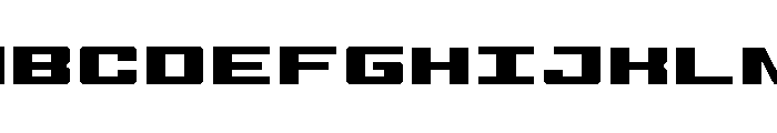 Buckin' Bronc Title Condensed Font UPPERCASE