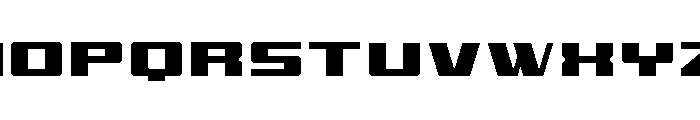 Buckin' Bronc Title Condensed Font LOWERCASE