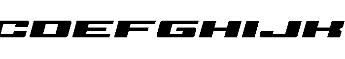 Buckin' Bronc Title ExpandItal FONT