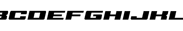 Buckin' Bronc Title Italic FONT