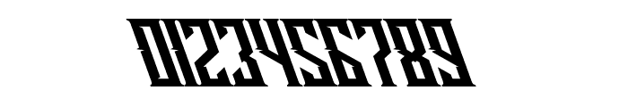 Buckingham Oblique Font OTHER CHARS