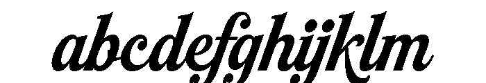 Bucklane Script PERSONAL USE Regular FONT