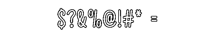 Bucklane Font OTHER CHARS