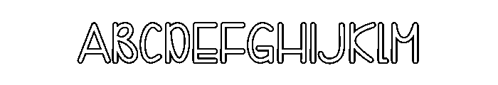 Bucklane Font UPPERCASE