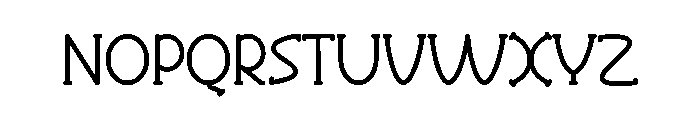 Buddy Designer Font UPPERCASE