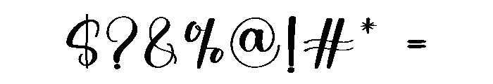 Buddy Font OTHER CHARS