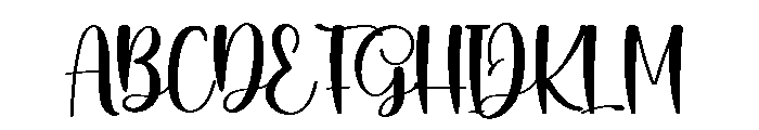 Buddy Font UPPERCASE