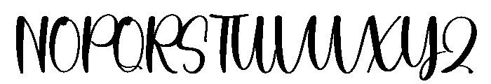 Buddy Font UPPERCASE