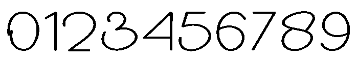 Budget Font OTHER CHARS