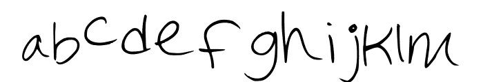 Bueller Regular Font LOWERCASE