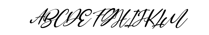 Buffallow Italic Font UPPERCASE