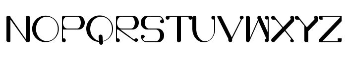 Bufferly Demo Serif Font UPPERCASE