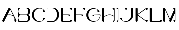 Bufferly Demo Serif Font LOWERCASE