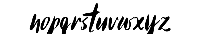 Buffy Font LOWERCASE