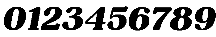 Bugaki-Oblique Font OTHER CHARS