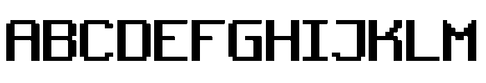 Bugsmirc06 Font UPPERCASE