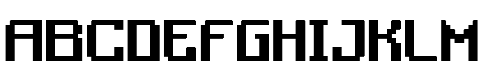 Bugsmirc07 Font UPPERCASE