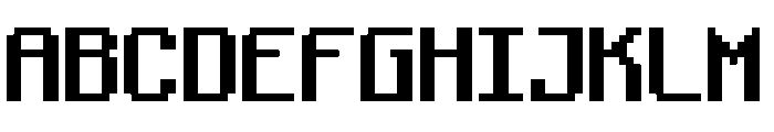 Bugsmirc09 Font UPPERCASE