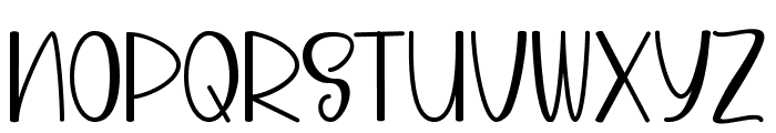 Buhary Regular Font UPPERCASE