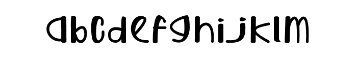 Buhary Regular Font LOWERCASE