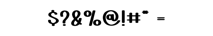 Building Block Font OTHER CHARS