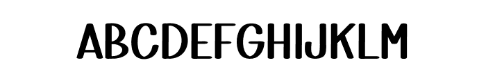 Building Block Font UPPERCASE