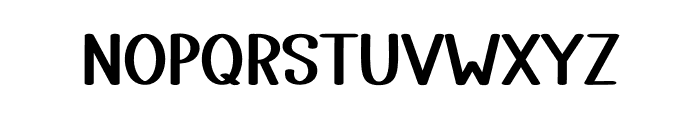 Building Block Font LOWERCASE