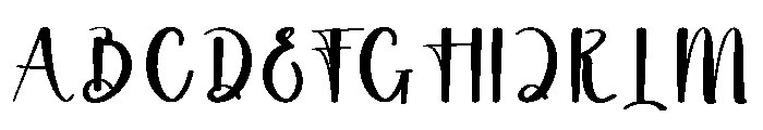 Building1 Font UPPERCASE