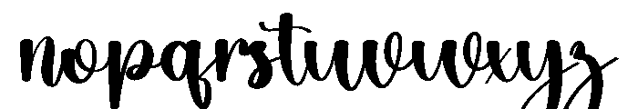 Building1 Font LOWERCASE