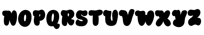 Bulbear Regular Font UPPERCASE