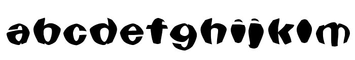 Bulge Font LOWERCASE