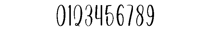 Bulkey Font OTHER CHARS