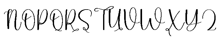 Bulkey Font UPPERCASE
