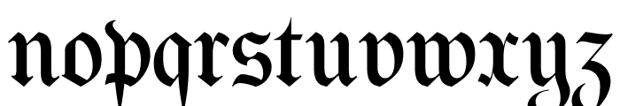 BulldachLettra Font LOWERCASE
