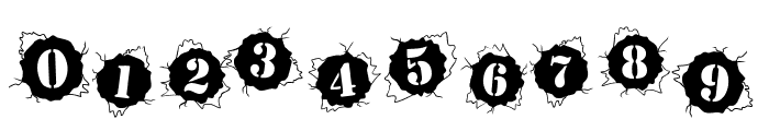 BulletHolz Font OTHER CHARS