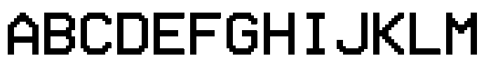 Bulletin Regular Font UPPERCASE