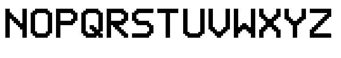 Bulletin Regular Font UPPERCASE