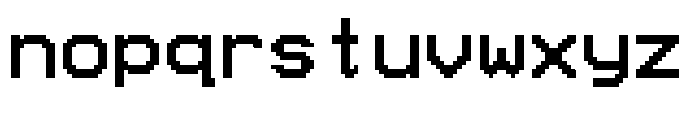 Bulletin Regular Font LOWERCASE