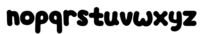 Bulonee Font LOWERCASE