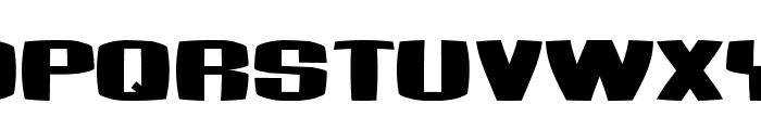 Bumbastika Font UPPERCASE