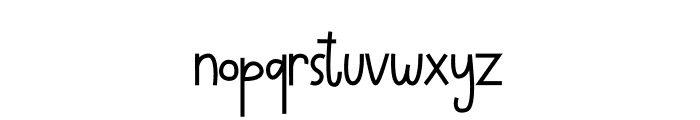 Bumblle Font LOWERCASE