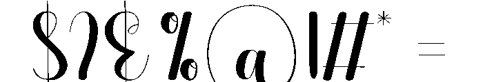 Bumpy Font OTHER CHARS