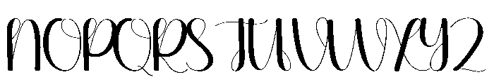 Bumpy Font UPPERCASE