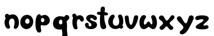 Buncit's Demo Bold Font LOWERCASE