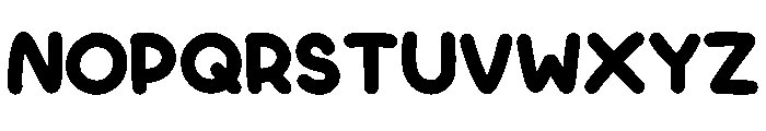 Bunda Gichi Regular Font UPPERCASE