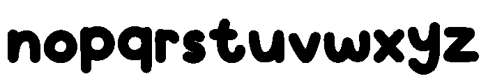 Bunda Gichi Regular Font LOWERCASE